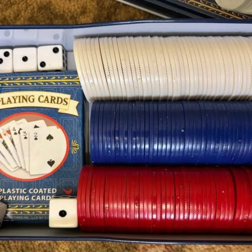 Poker Game Tin